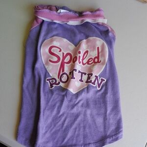 Purple Kids Shirt with Heart Design